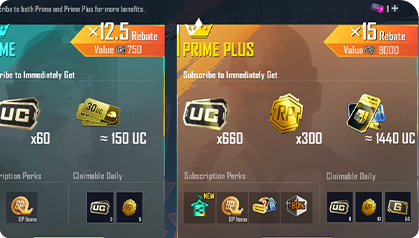 PUBG Mobile Prime Plus Buy from Bangladesh